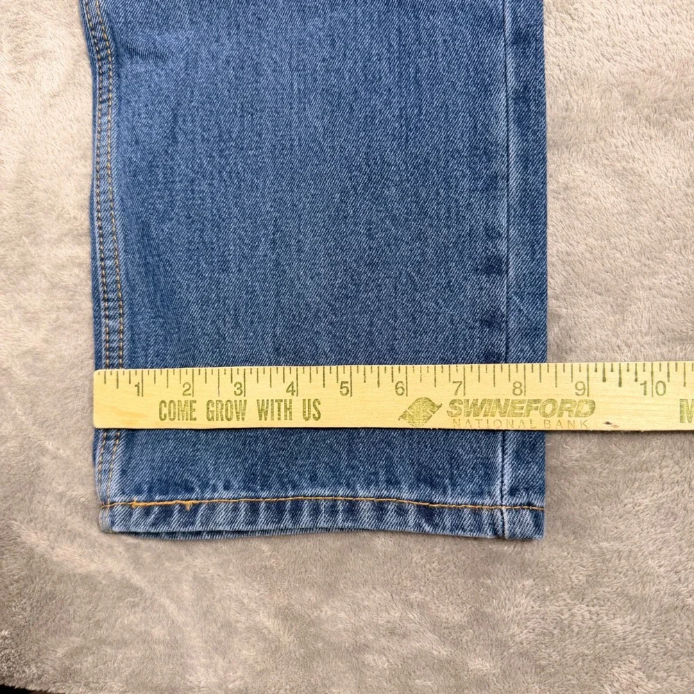 Levi's 550 Relaxed Fit Jeans Mens 33x34 Blue 100% Cotton Denim 00550-4891 - Picture 3 of 12